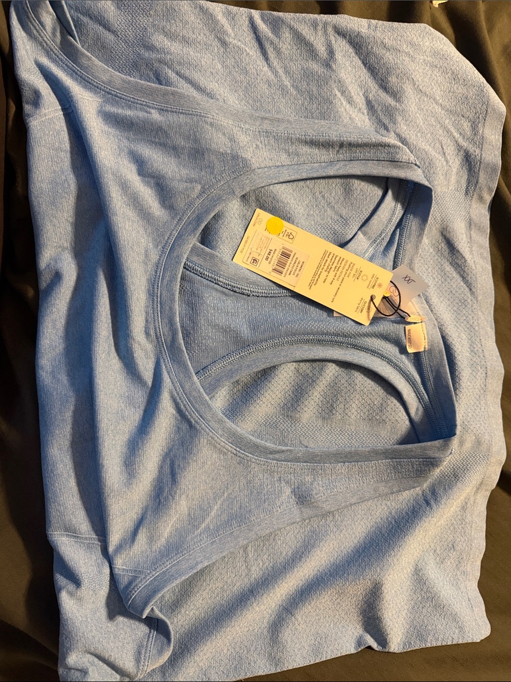 CALIA by Carrie Underwood Light Blue Scoop Neck Tank Top